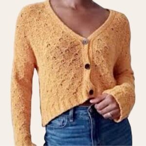 American Eagle Open Knit Crochet Mini Sweater 💕